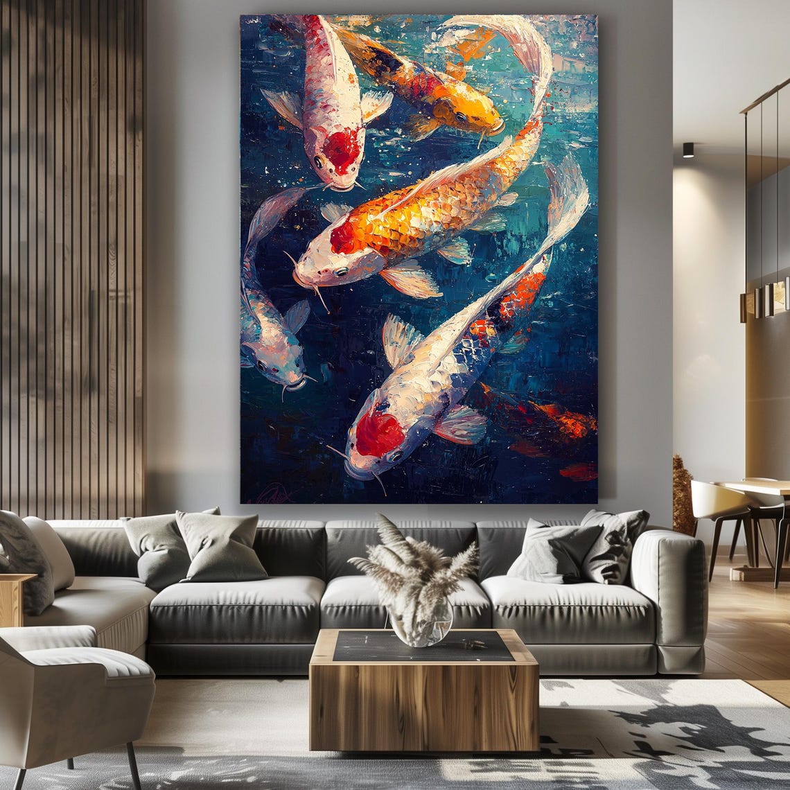 Print Wall Art Home Decor Fish Decor Office Decor Framed Artwork Large Print Fisher Decor Fish Print Fish Poster Art - Image 5