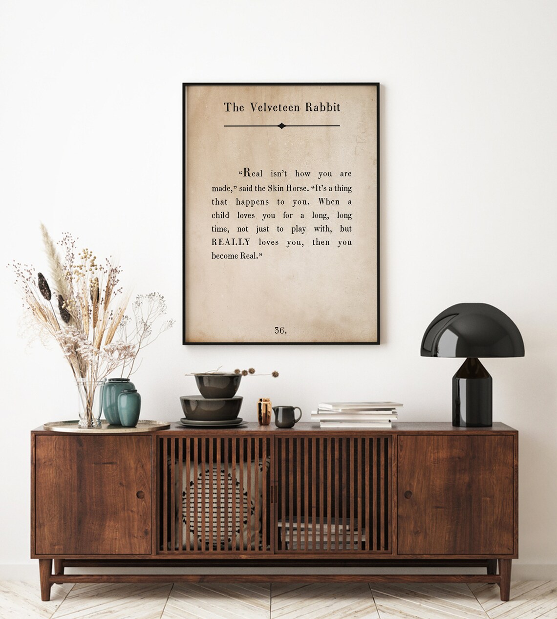 40 Off The Velveteen Rabbit Sign Book Page Signs Velveteen Rabbit Wall Art He Said You Become Real Isnt How You Are Made - Image 2