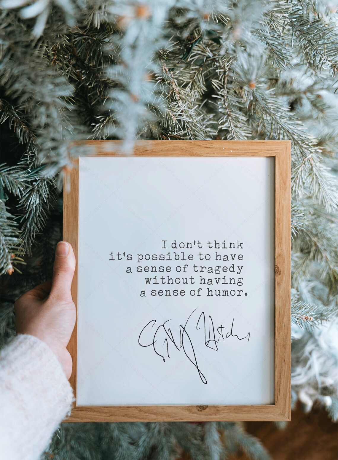 Christopher Hitchens Quote, Tragedy And Humor - Image 4