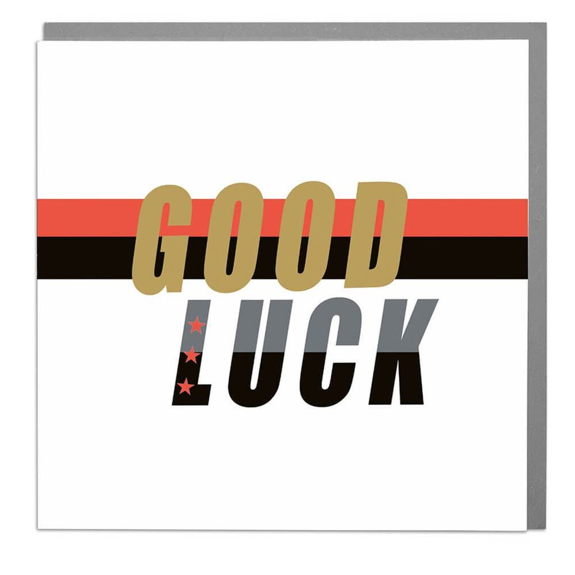 Good Luck Card