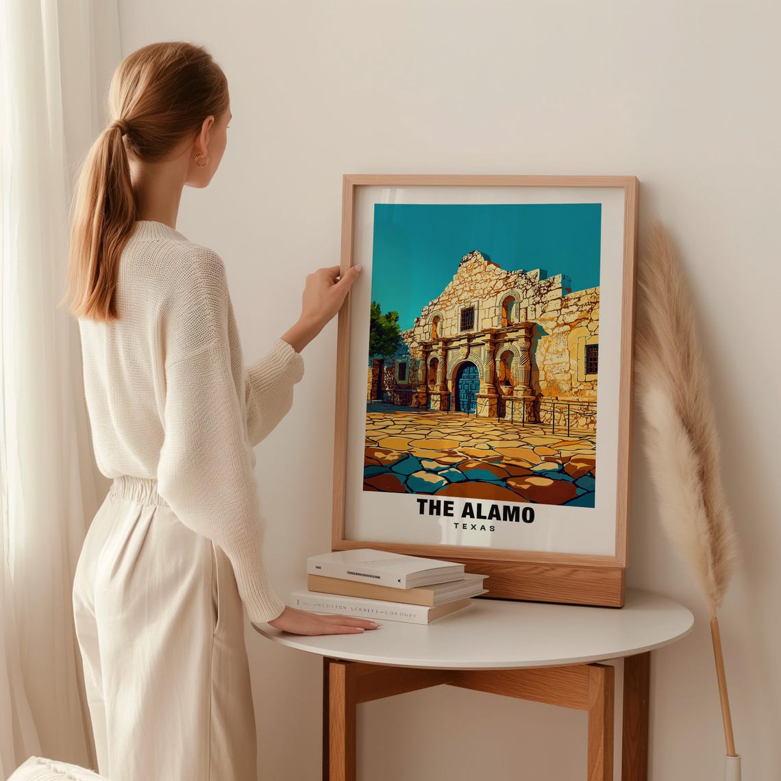 Alamo Print Texas Poster Alamo Views Alamo Landmarks Alamo City Texas Charm Alamo Beauty Alamo Art Alamo Heritage Texas Culture - Image 2