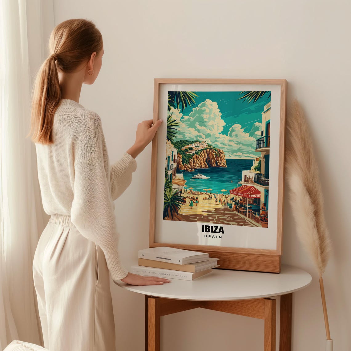 Ibiza Print Spain Poster Ibiza Views Ibiza Beaches Ibiza Nightlife Spain Charm Ibiza Beauty Ibiza Heritage Ibiza Art Spanish Art - Image 2