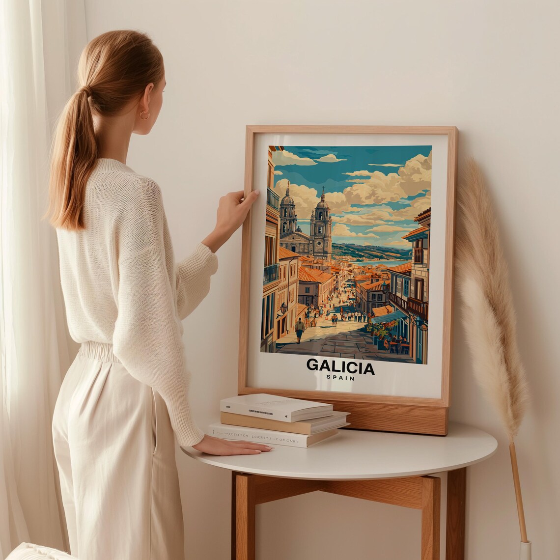 Galicia Print Spain Poster Travel Wall Art Coastal Print Europe Poster Scenic Art Nature Decor Travel Poster Atlantic Print - Image 2