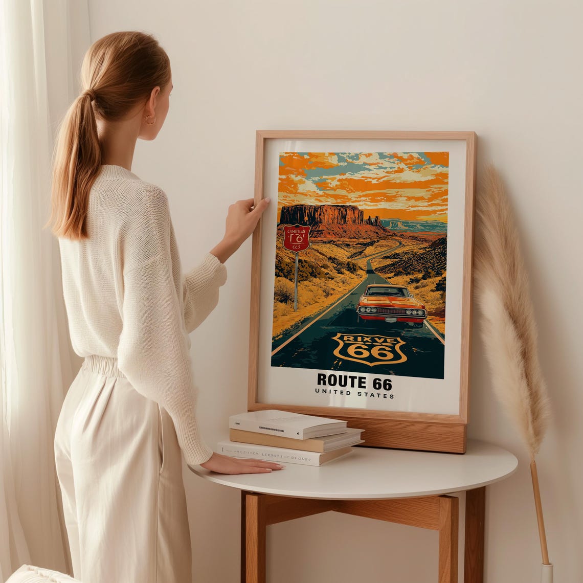 Mother Of Roads Print Usa Poster Mother Of Roads Views Mother Of Roads Landmarks Mother Of Roads City Usa Charm Mother Of Roads - Image 2