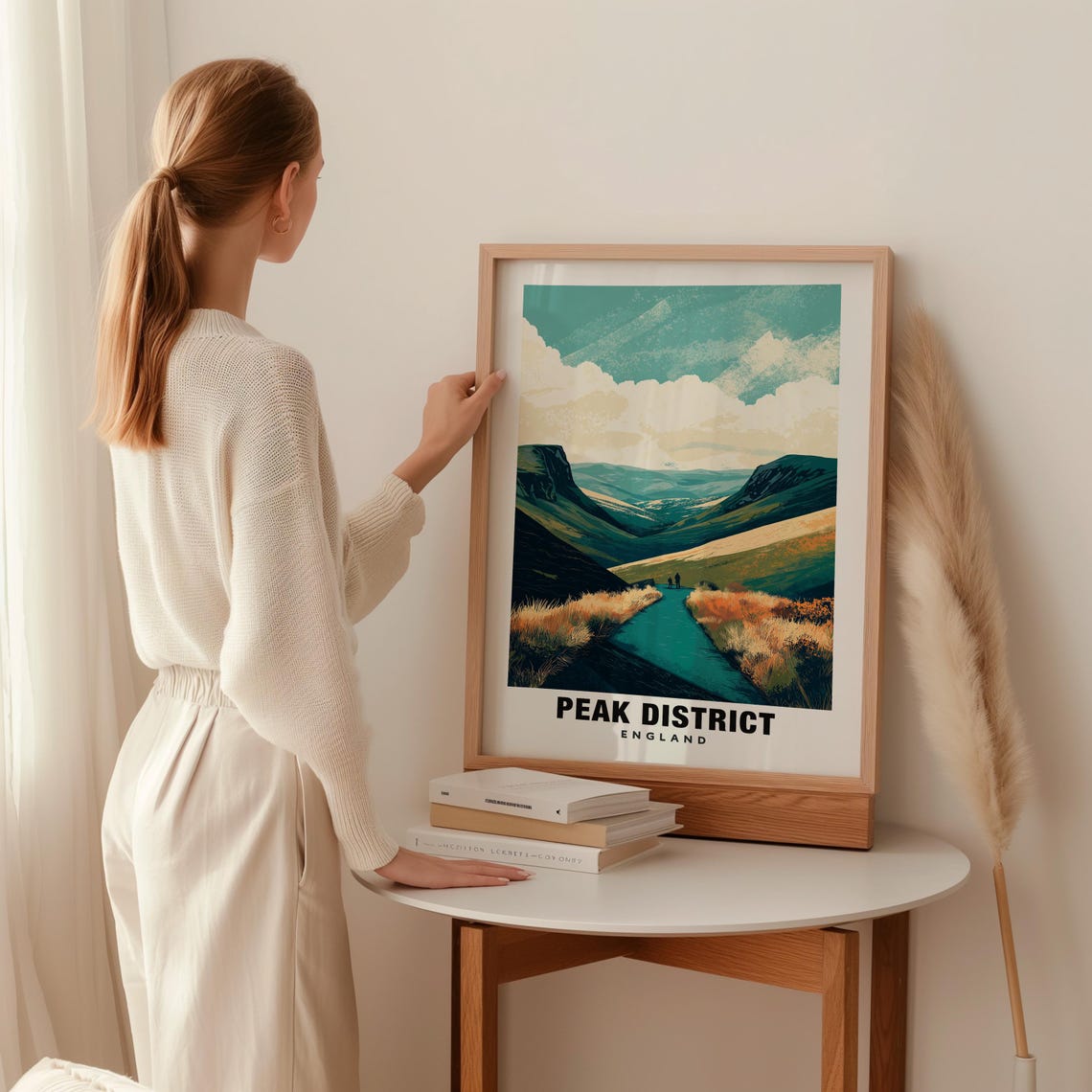 Peak District Print England Poster Peak District Views Peak District Trails Peak District Hills England Charm Peak District Beauty - Image 2