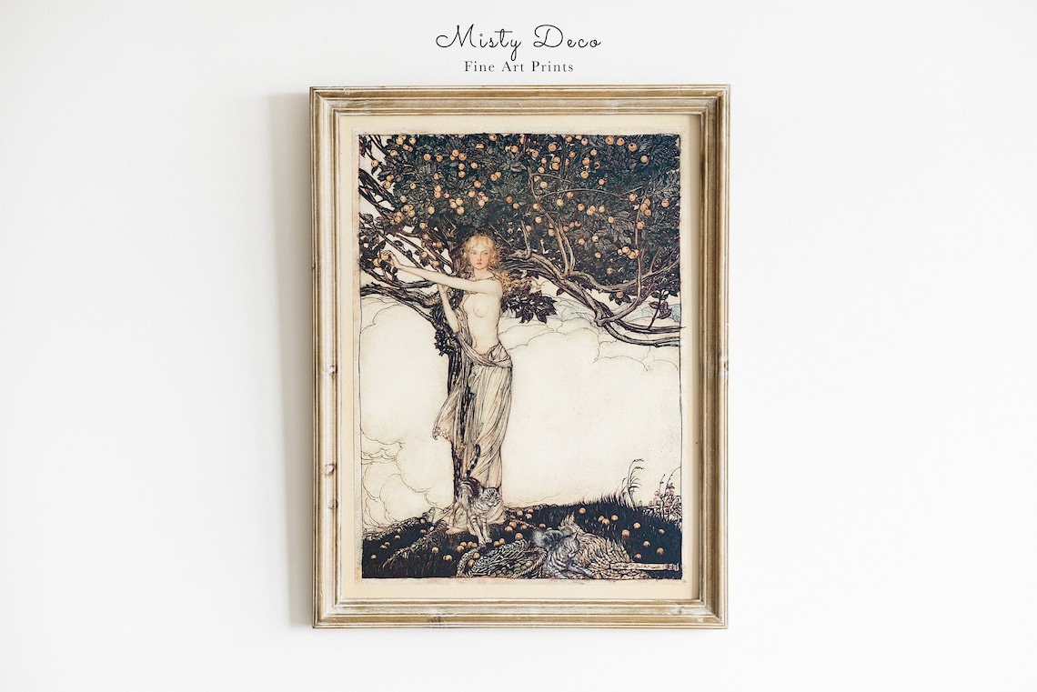 Arthur Rackham Vintage Illustration Fairytale Art Print