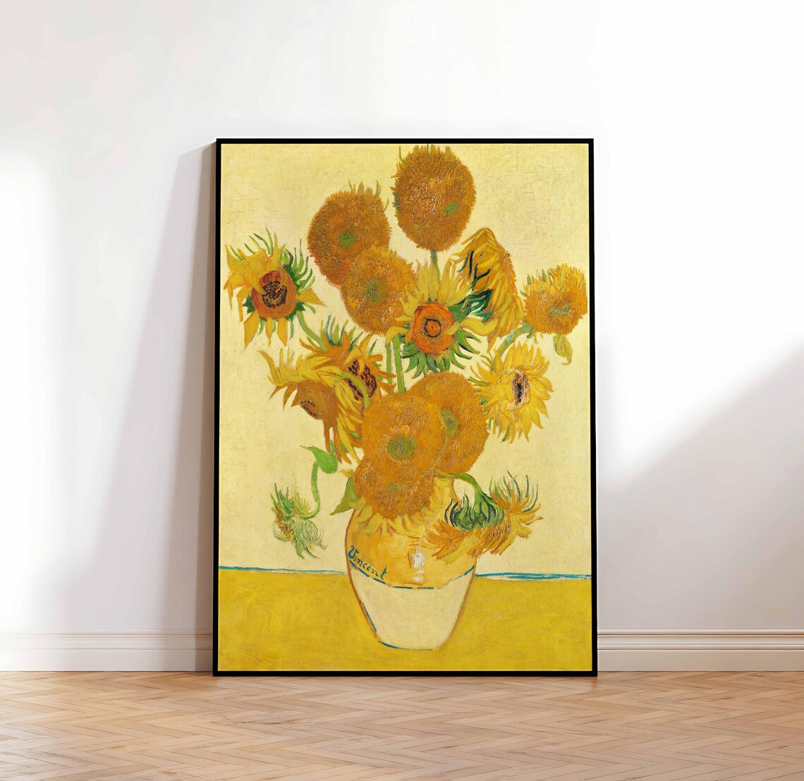 Vincent van Gogh Sunflowers Yellow Bouquet Still Life Impressionist Art Poster - Image 3