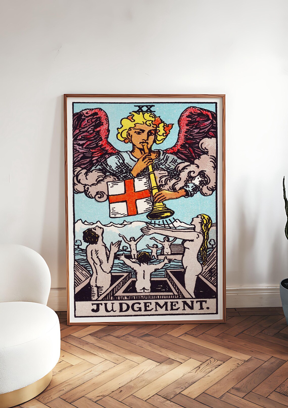 Tarot Cards Rider Waite, Vintage Esoteric Poster - Image 5