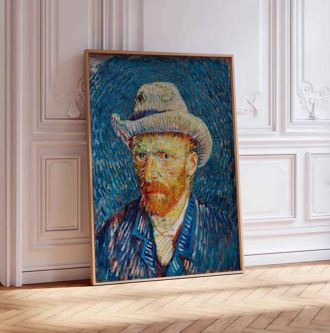 Van Gogh Self Portrait With Grey Felt Hat