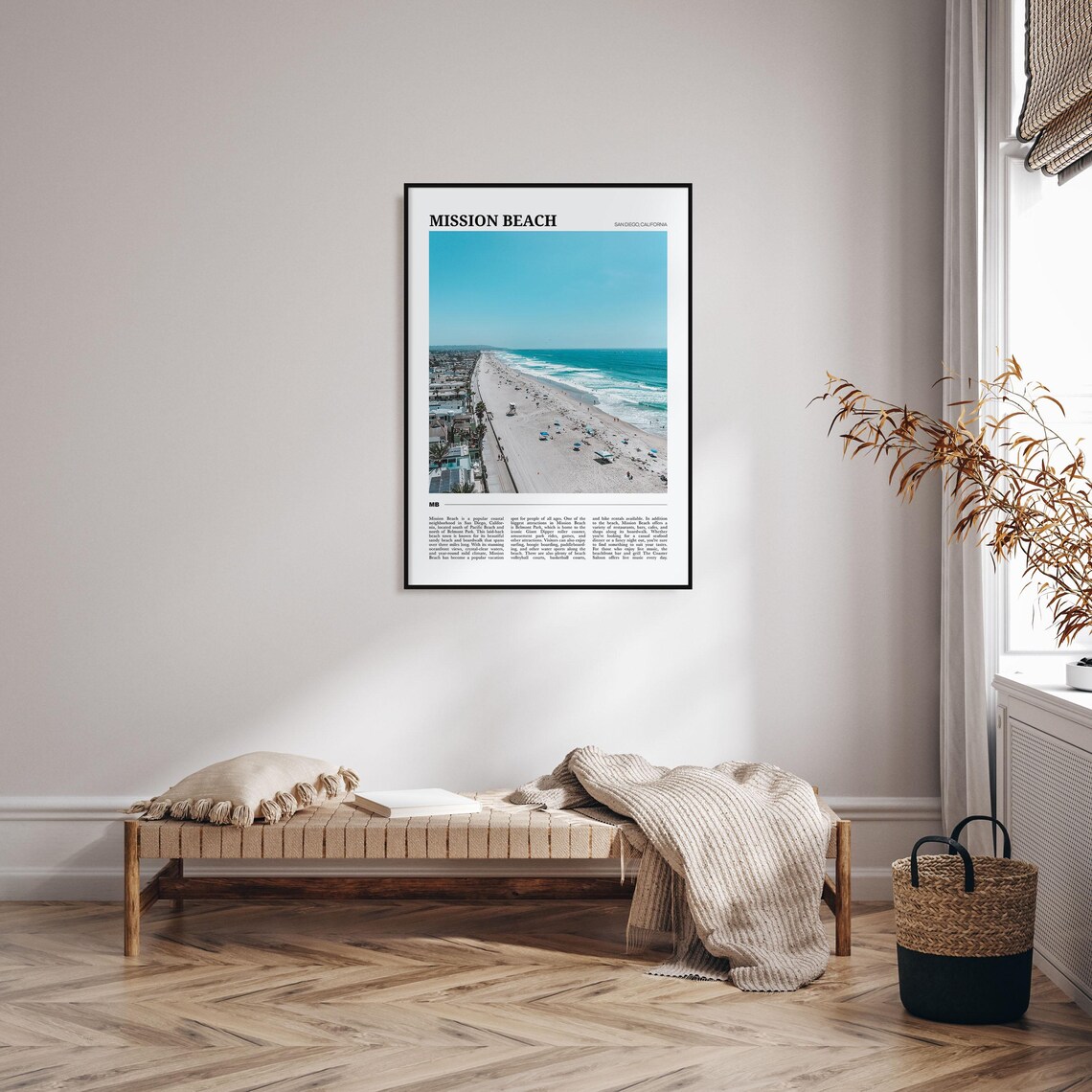 Mission Beach Travel Poster, San Diego No. 2 - Image 4
