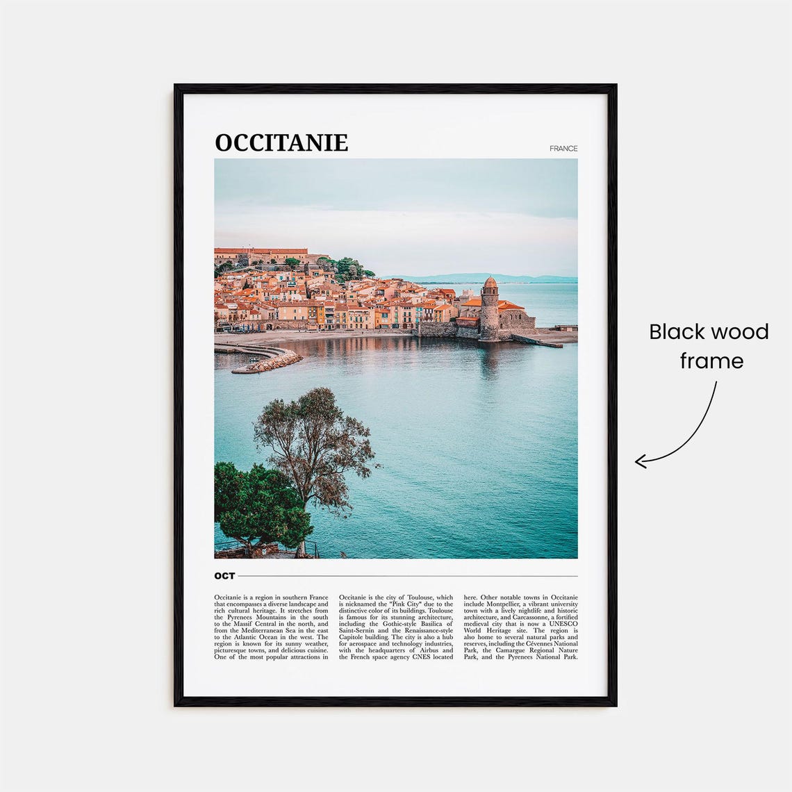 Occitanie Travel Poster Occitanie Wall Art Occitanie Poster Print Occitanie Photo Occitanie Decor France - Image 2