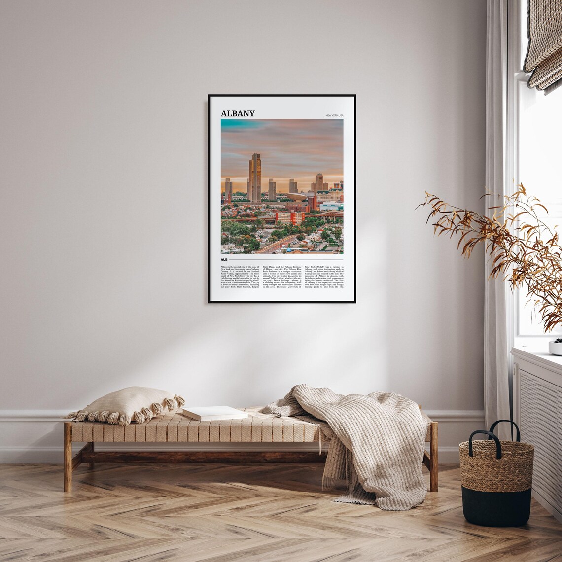 Albany Travel Poster, New York Wall Art Print - Image 4
