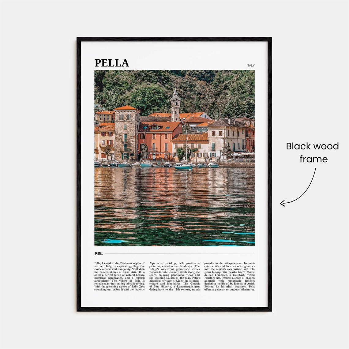 Pella Travel Poster Italy No 1 Pella Wall Art Pella Poster Print Pella Photo Pella Decor Italy - Image 2