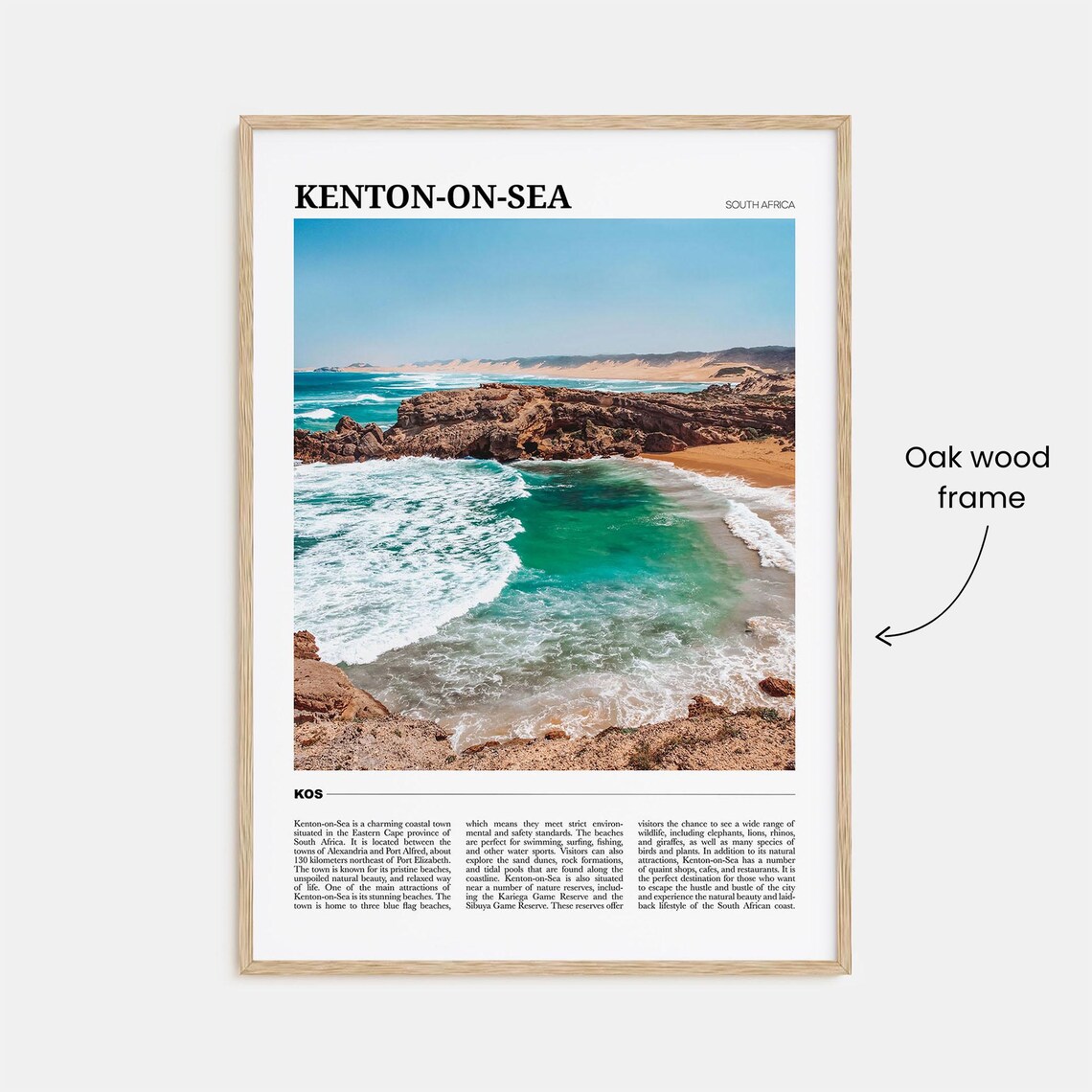 Kenton On Sea Travel Poster, South Africa - Image 3