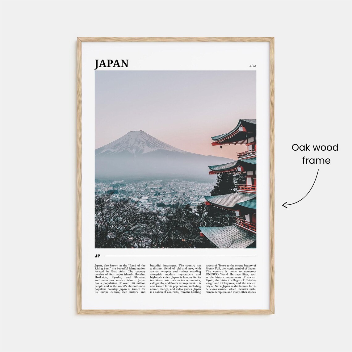 Japan Travel Poster, Asia Wall Art Print - Image 3