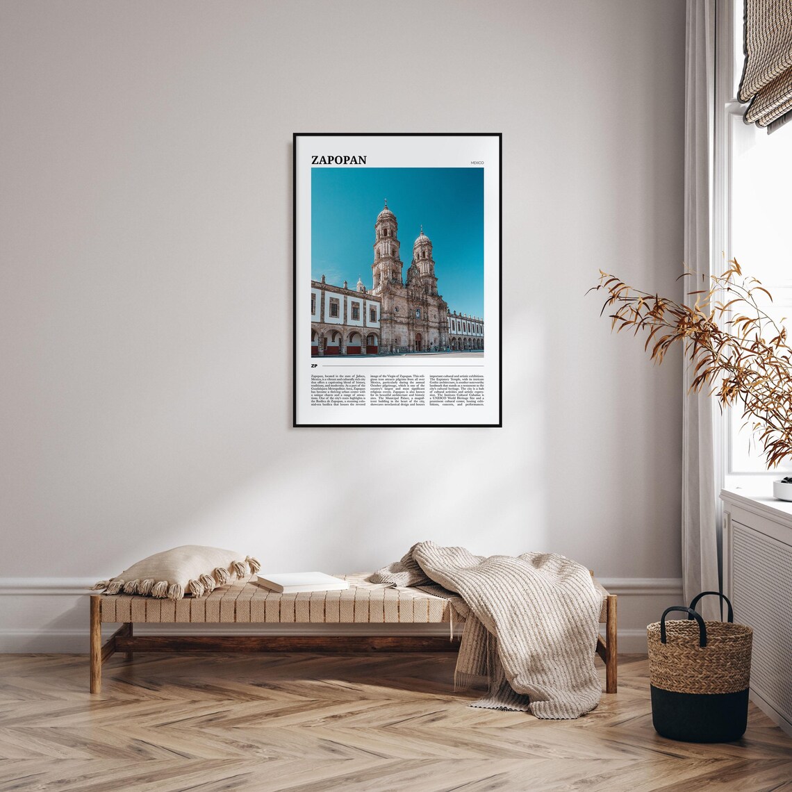 Zapopan Travel Poster Zapopan Wall Art Zapopan Poster Print Zapopan Photo Zapopan Decor Mexico - Image 4