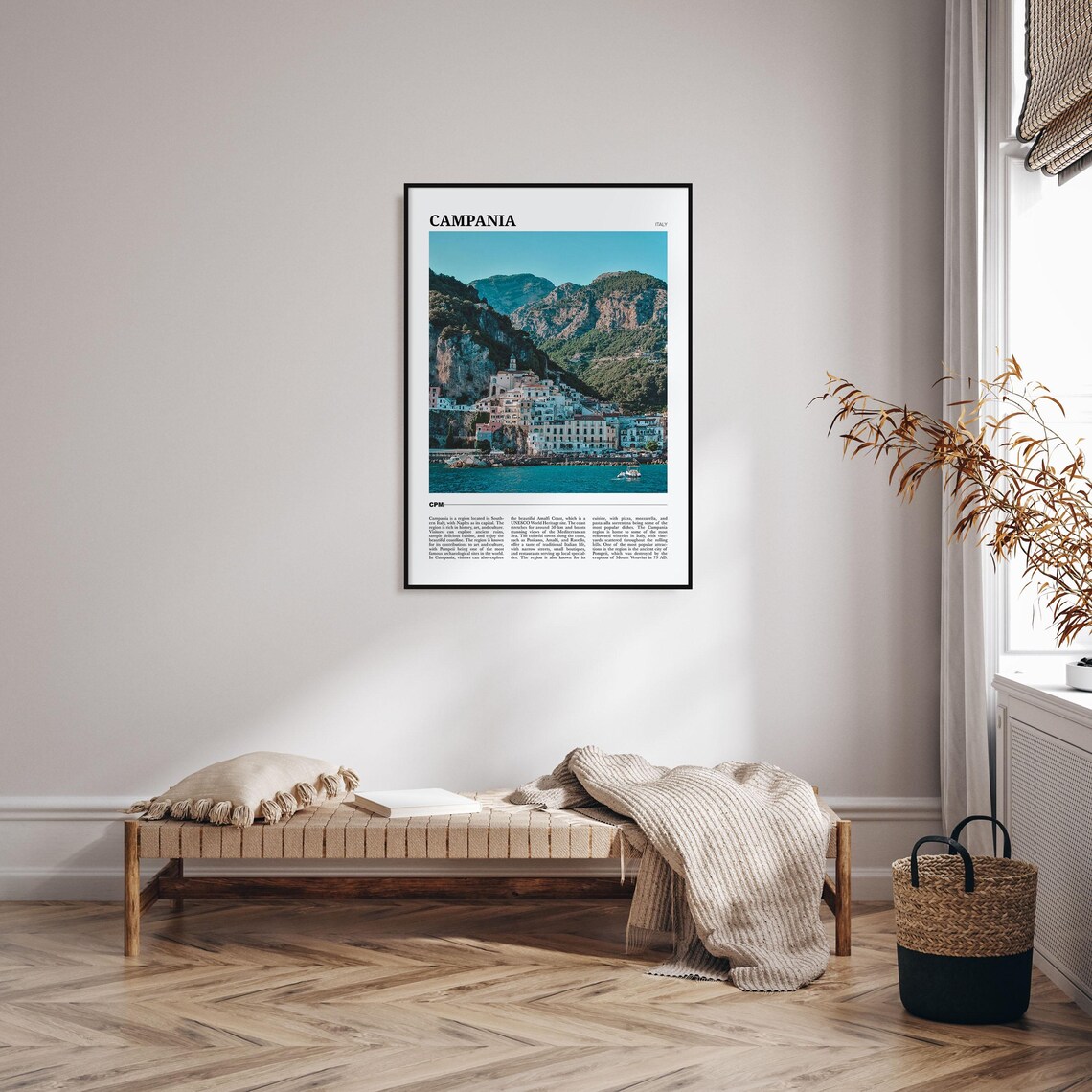 Campania Travel Poster, Italy Wall Art Print - Image 4