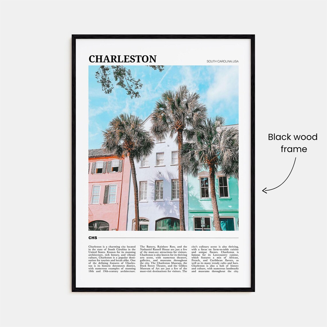 Charleston South Carolina Travel Poster No. 2 - Image 2