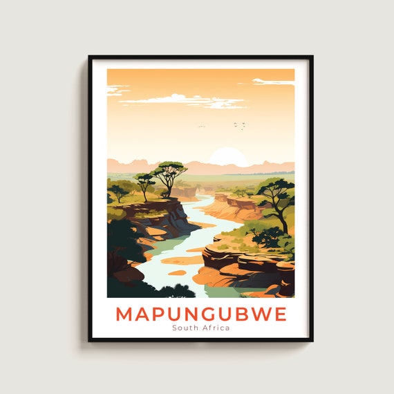Mapungubwe Travel Print Wall Art Gift South Africa Poster Home Decor Lovers Hanging