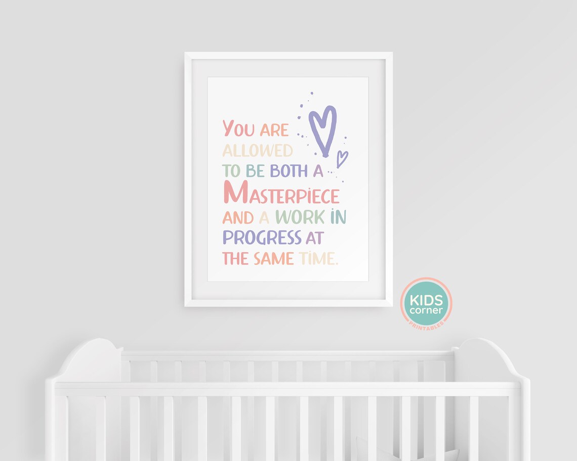 You Are Allowed To Be Both Positive Art Print - Image 3