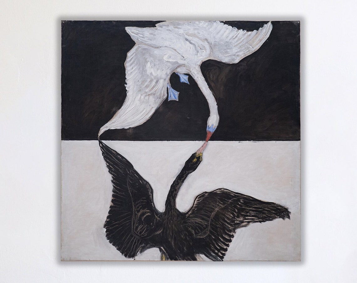 Hilma Af Klint The Swan No. 1 Art Print