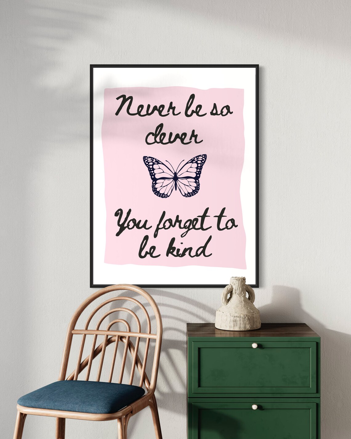 Taylor Lyric Poster, Evermore Kind Quote - Image 2