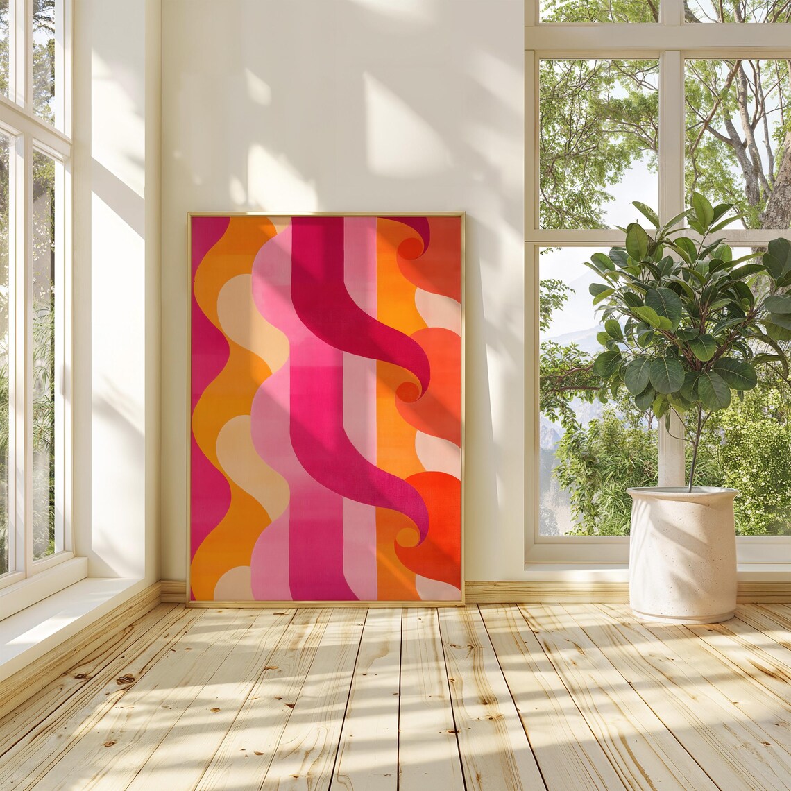Minimalist Contemporary Abstract Art Print - Image 3