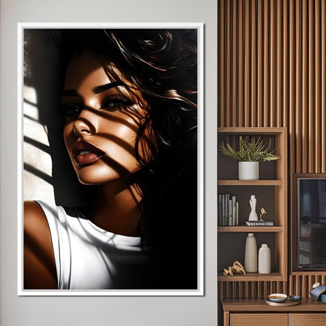 Shadowed Elegance Poise, Modern Home Decor - Image 4