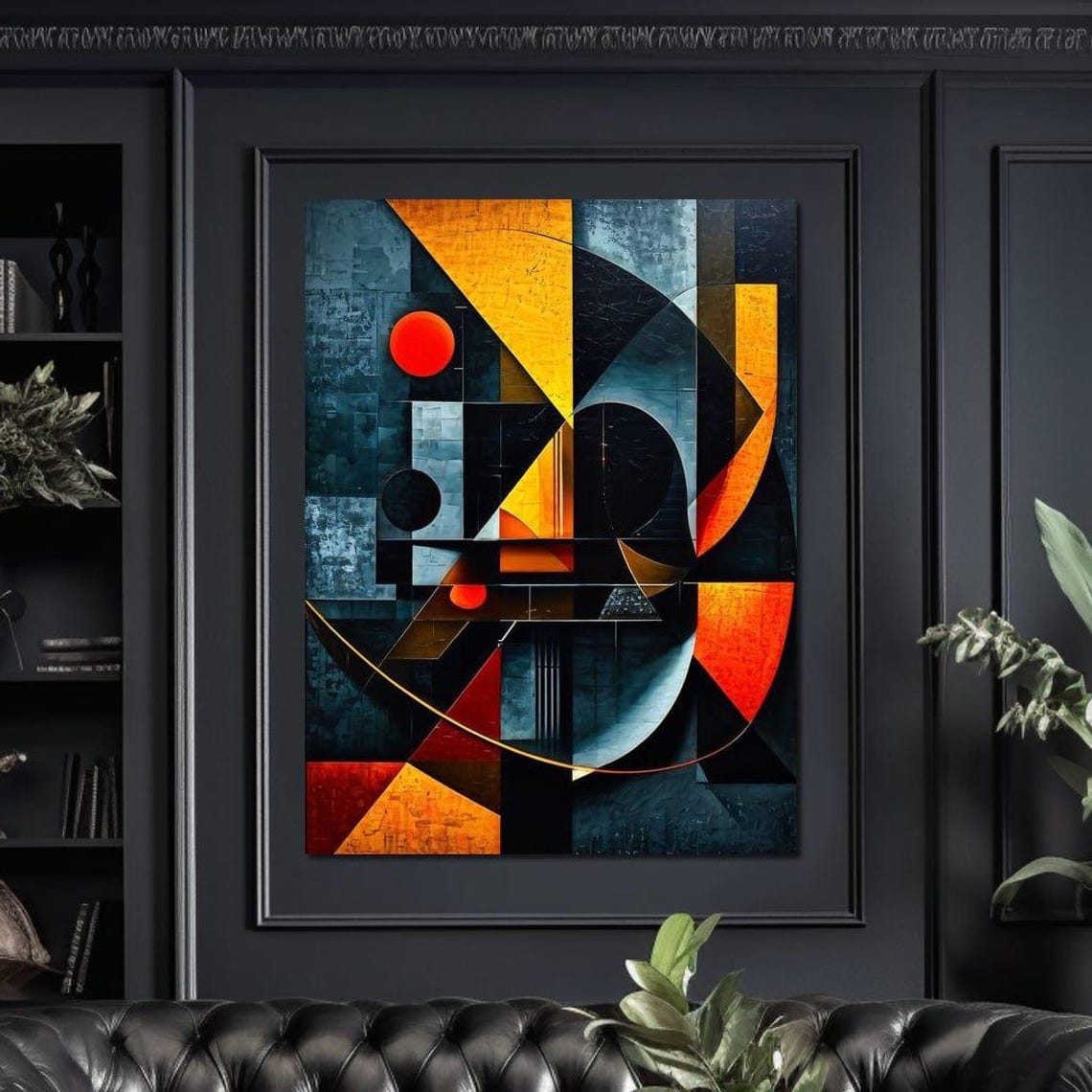 Colorful Modern Abstract Art - Image 4