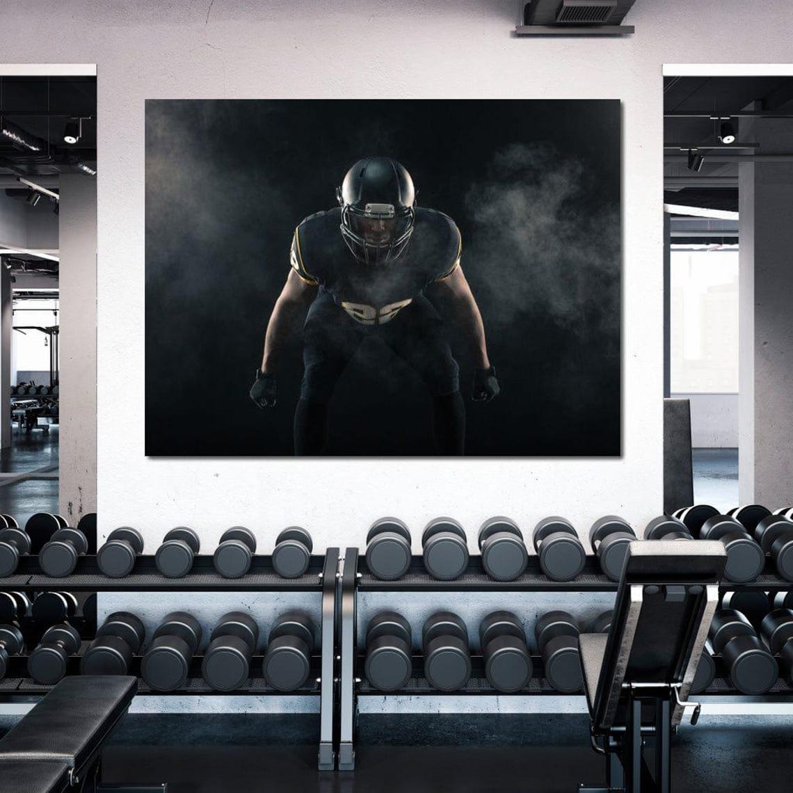 Football Athlete - Sports Art Print - Image 3