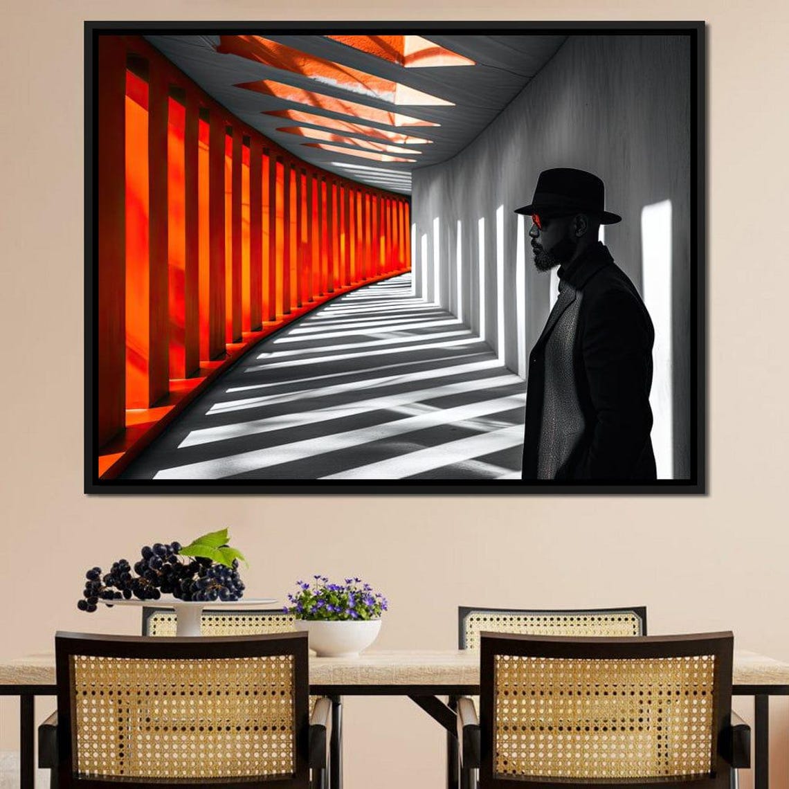 Architecture Of Solitude Print Modern Design Minimalist Decor Bold Wall Art Stylish Home Decor By Nichecanvas - Image 2