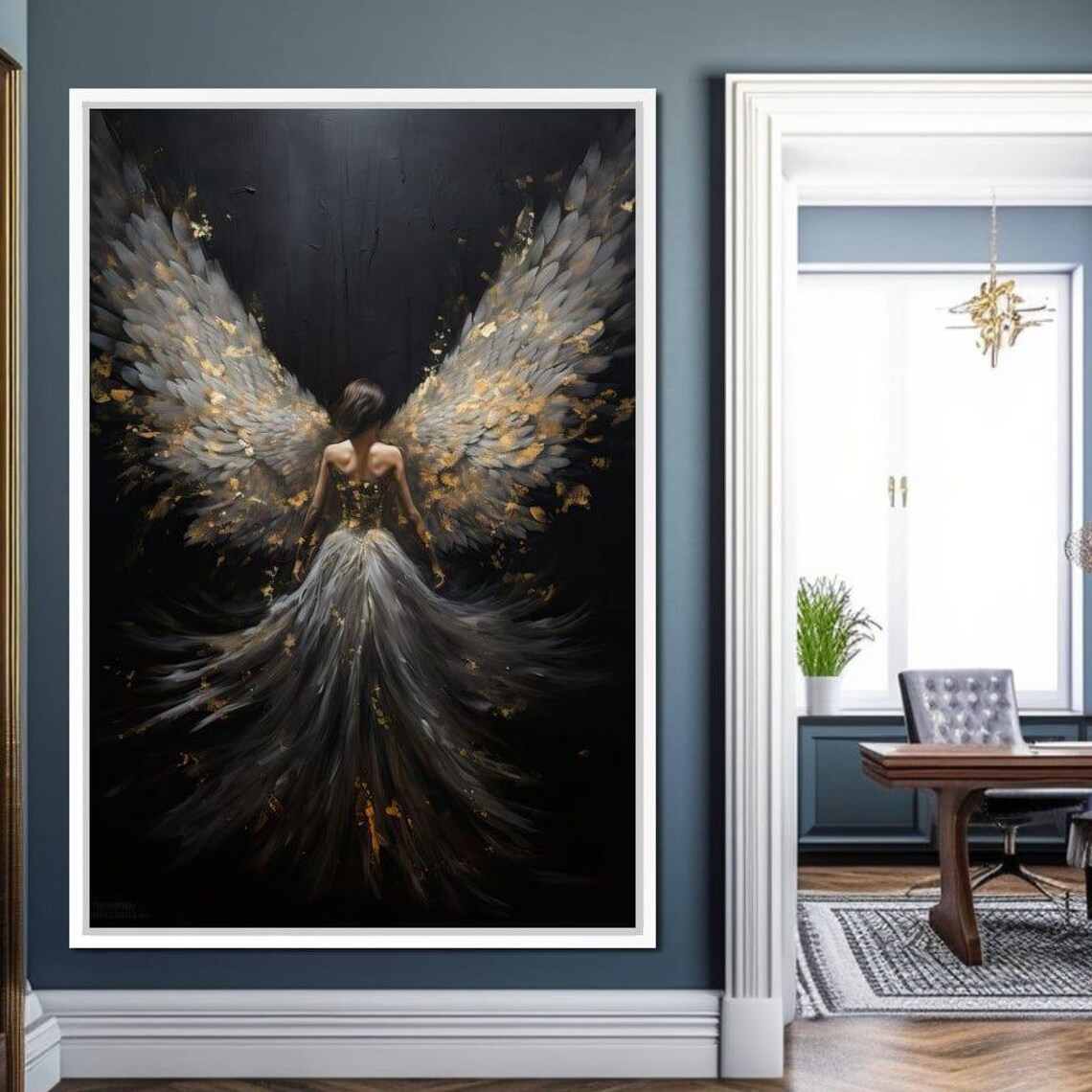 Mystic Symphony Of The Cosmos, Celestial Art Print - Image 2