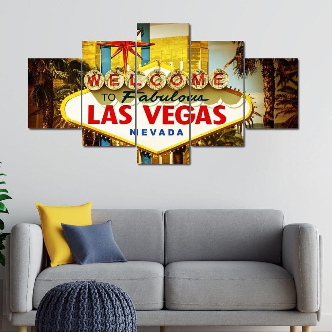 Welcome To Fabulous Las Vegas Sign, Travel Poster - Image 3