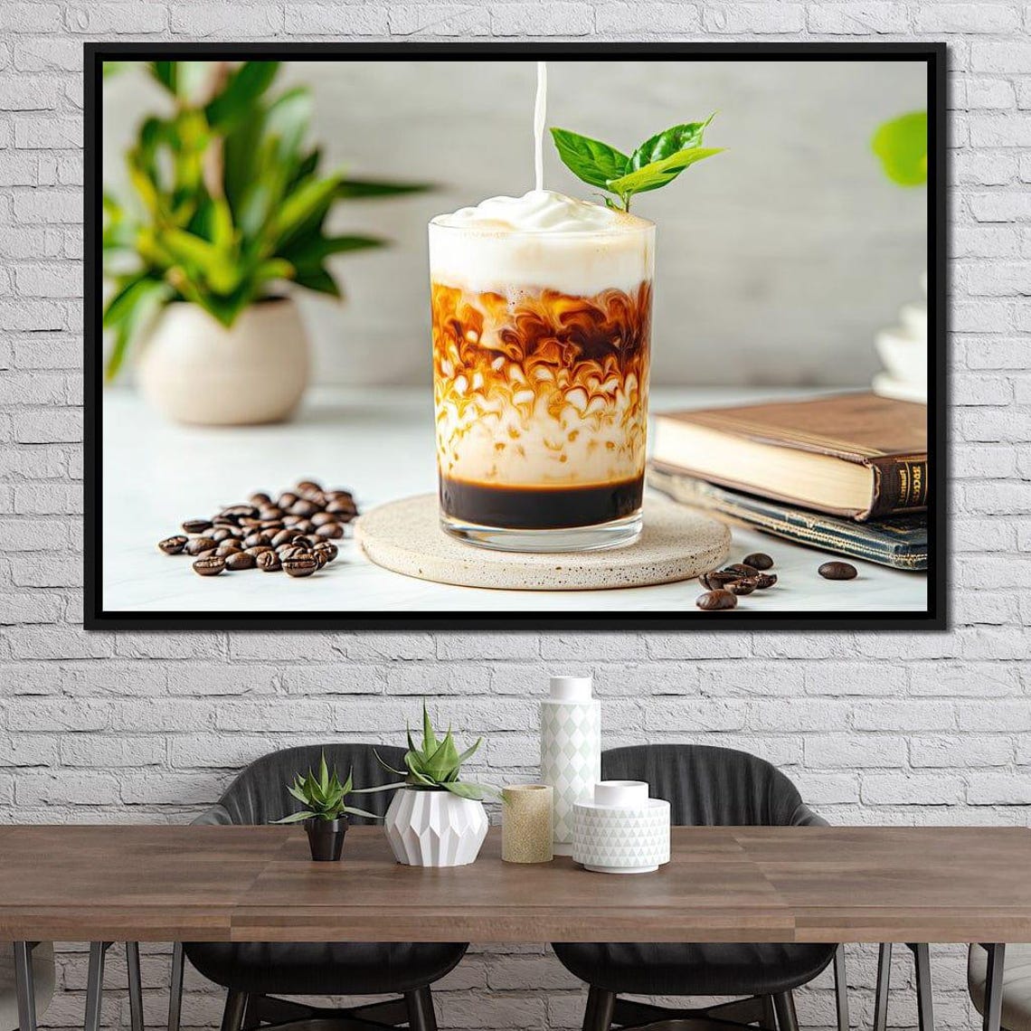 Coffee Harmony Morning Bliss Cozy Kitchen Home Decor Cafe Aesthetic Wall Art Coffee Lovers Gift By Nichecanvas - Image 3
