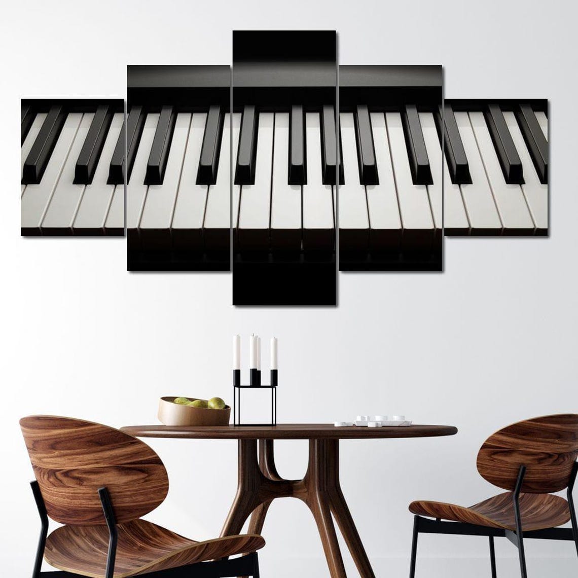 Piano Keyboard, Music Art Print