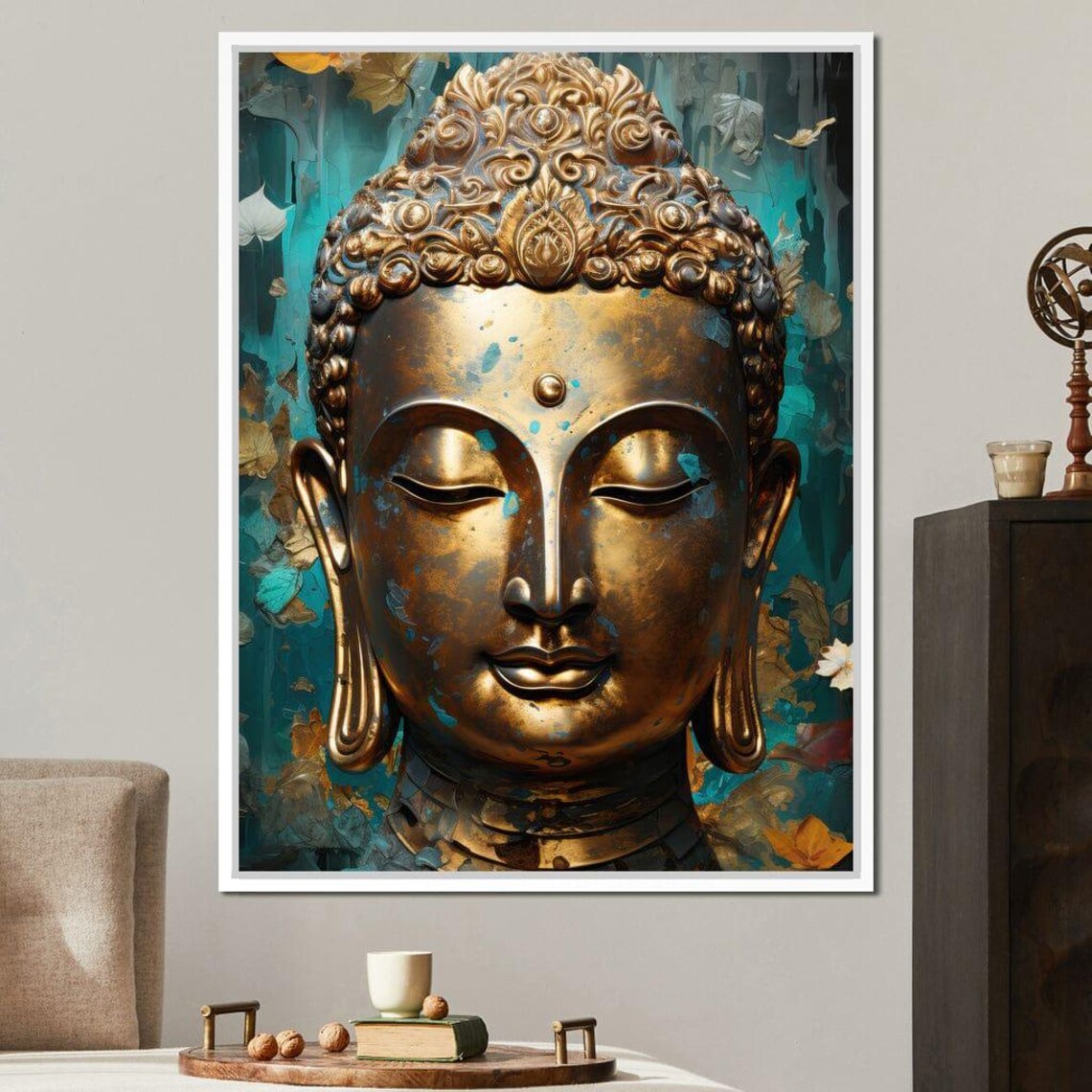 Buddha's Visage Meditation Wall Art, Zen Artwork - Image 2