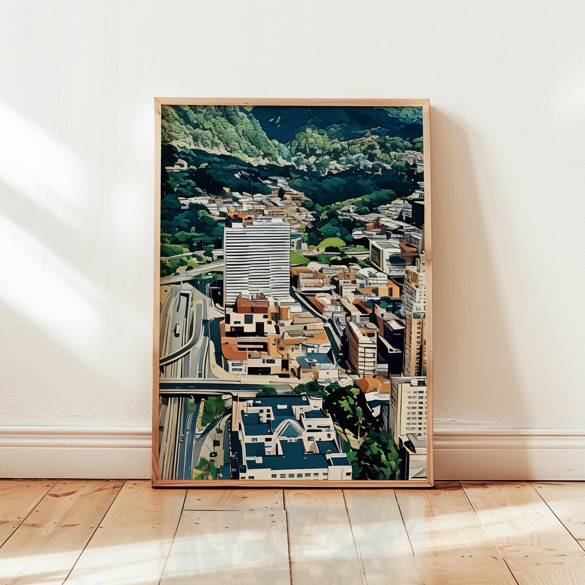 Bogota Watercolor Art Bogota Wall Art Bogota Painting Bogota Artwork Travel Poster Print Bogota Art Print Bogota Home Decor