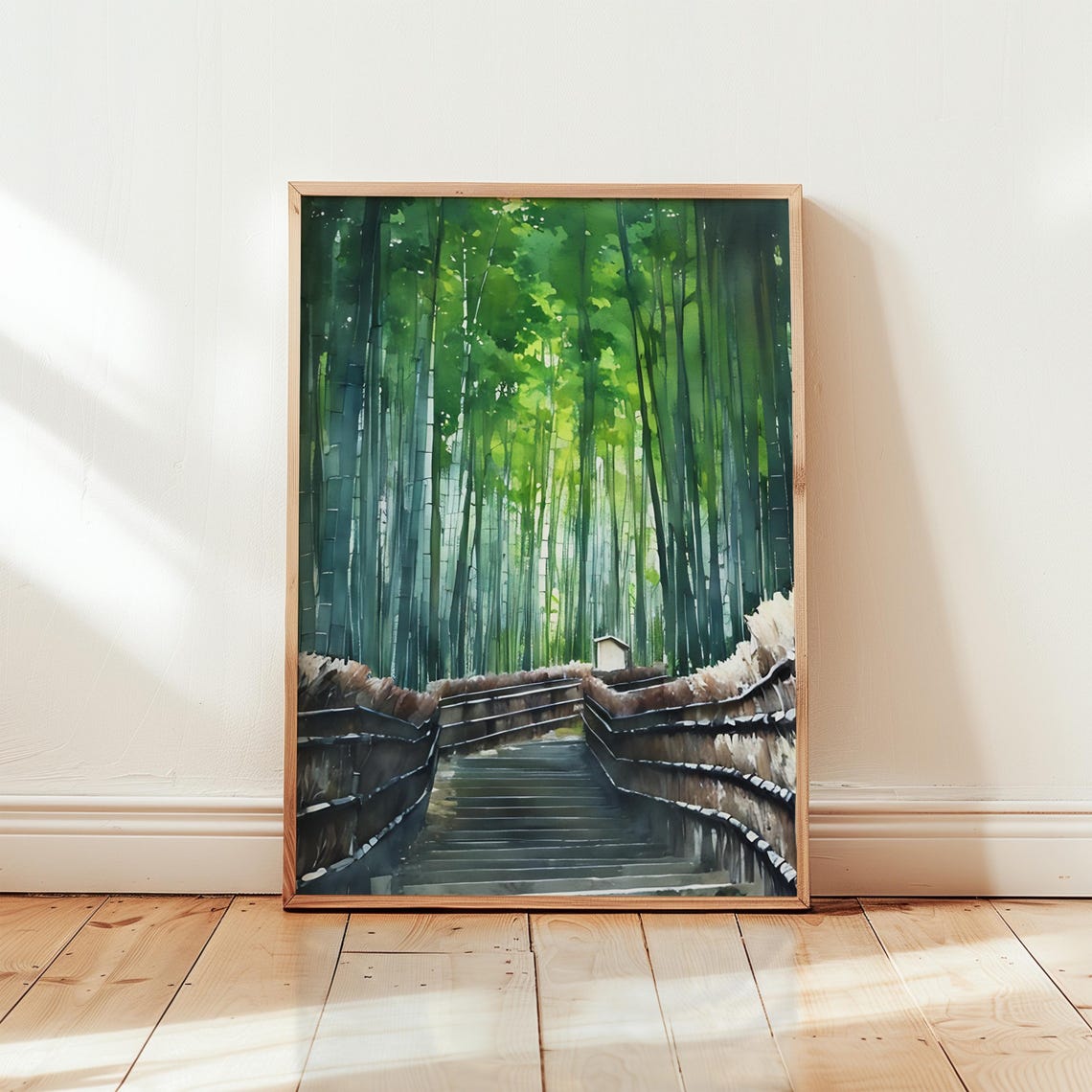 Kyoto Watercolor Art Kyoto Wall Art Kyoto Painting Kyoto Artwork Travel Poster Print Kyoto Art Print Home Decor