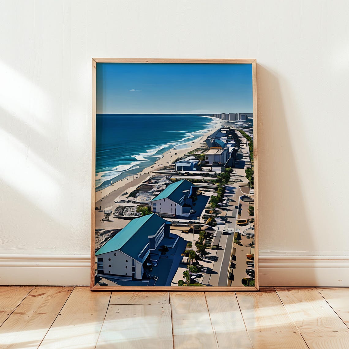 Destin Art Print Destin Wall Art Watercolor Art Painting Destin Gift Destin Poster Travel Poster Print Destin Artwork