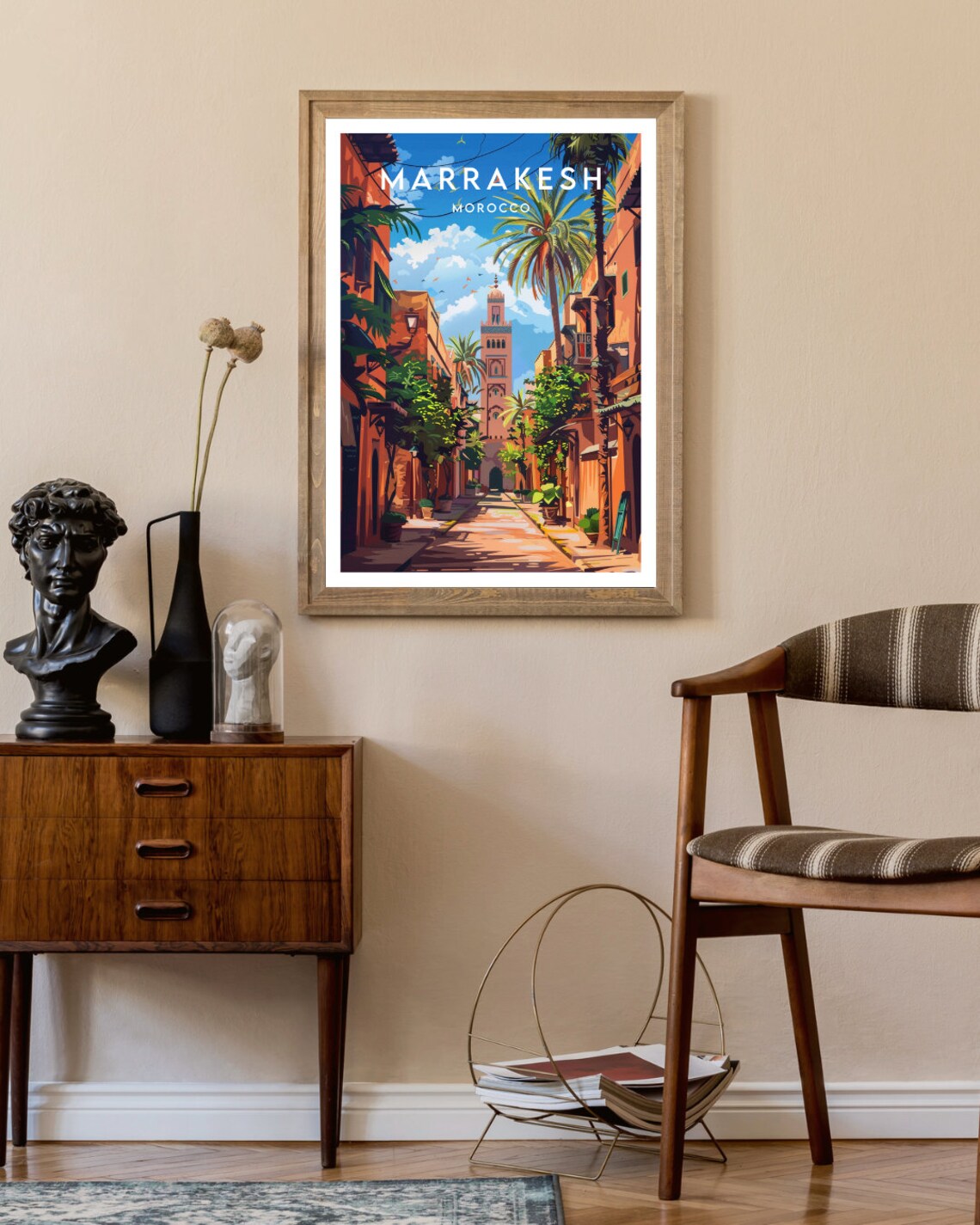 Marrakesh Morocco Travel Wall Art Poster - Image 2