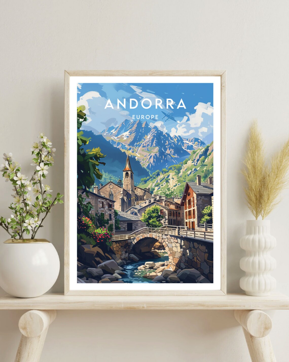 Andorra Travel Poster, Europe Travel Wall Art - Image 4