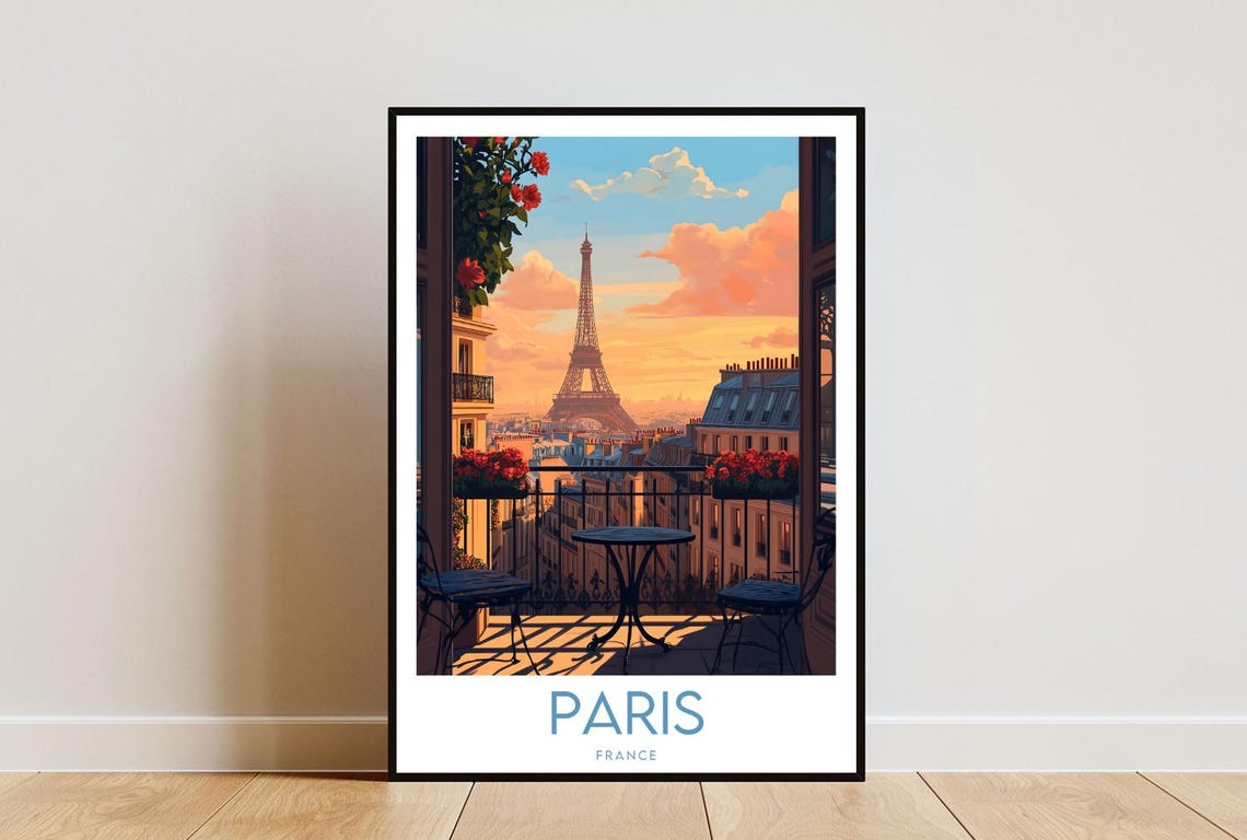 Paris Travel Print France Paris Poster France Poster Travel Wall Art France Print France Europe Paris Print Eiffel Tower Poster