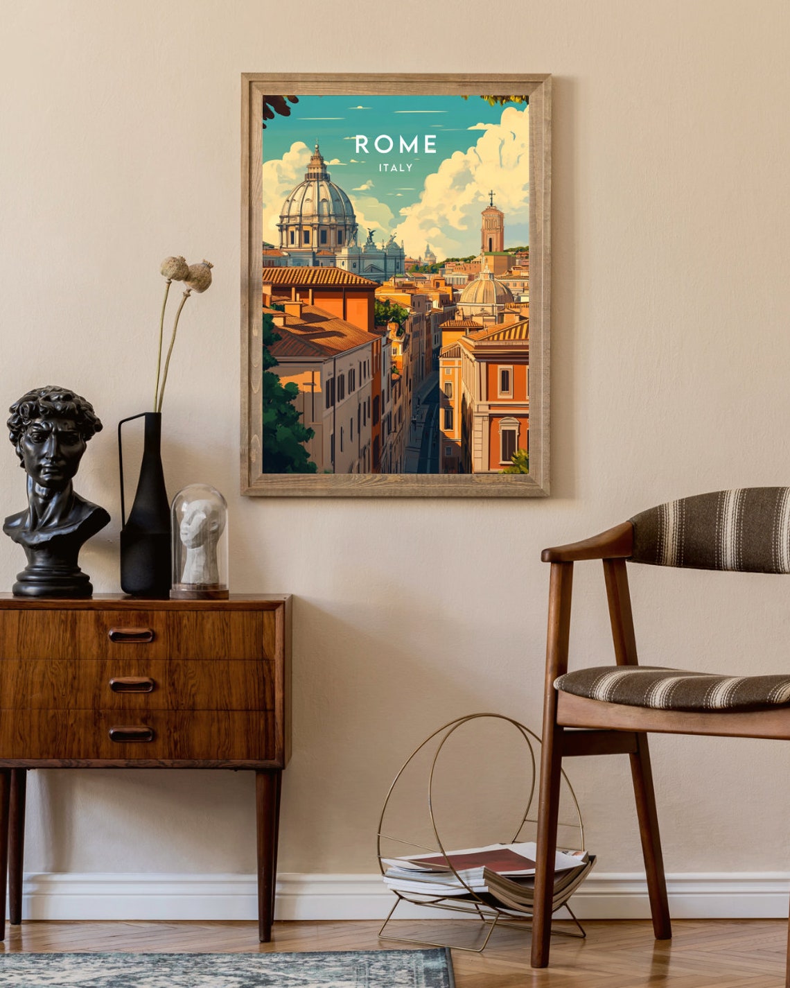 Rome Travel Print Italy Rome Poster Italy Poster Travel Wall Art Italy Print Poster Italy Europe Rome Italy Wall Art Colosseum - Image 2