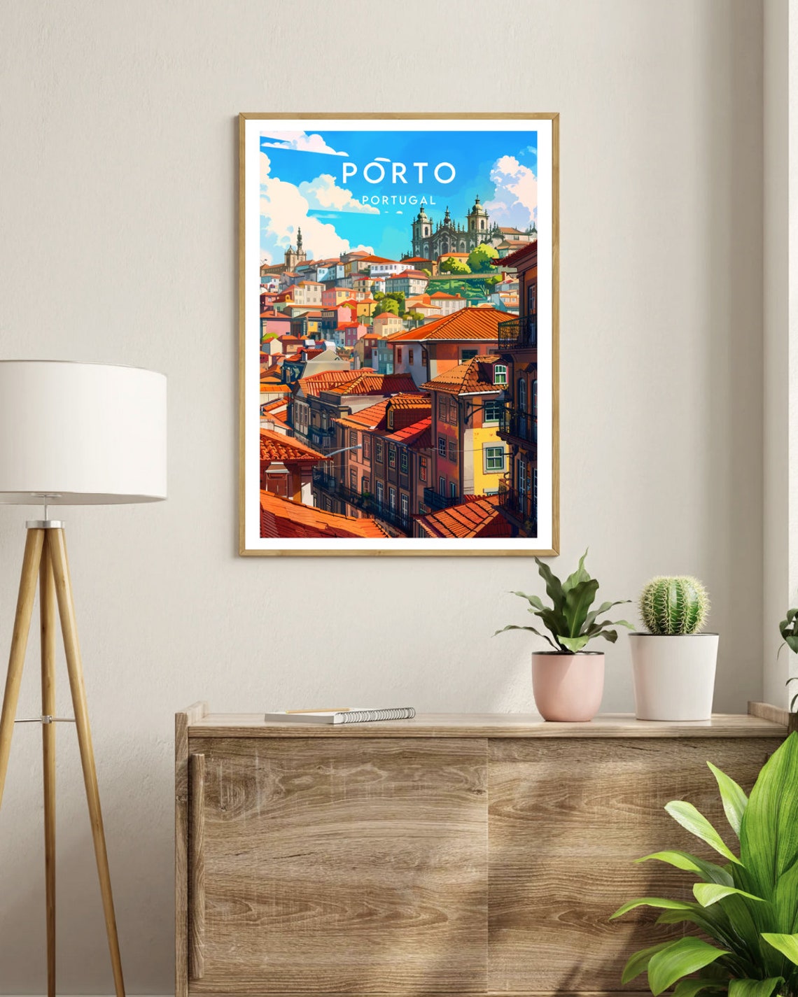 Porto Travel Print Portugal Porto Poster Portugal Poster Travel Wall Art Portugal Print Poster Portugal Europe Porto Portugese - Image 3