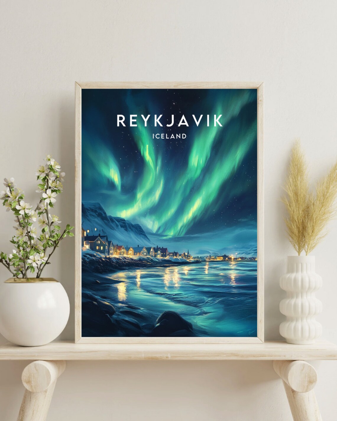 Reykjavik Travel Wall Art Print - Image 4