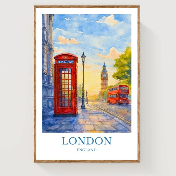London Travel Poster