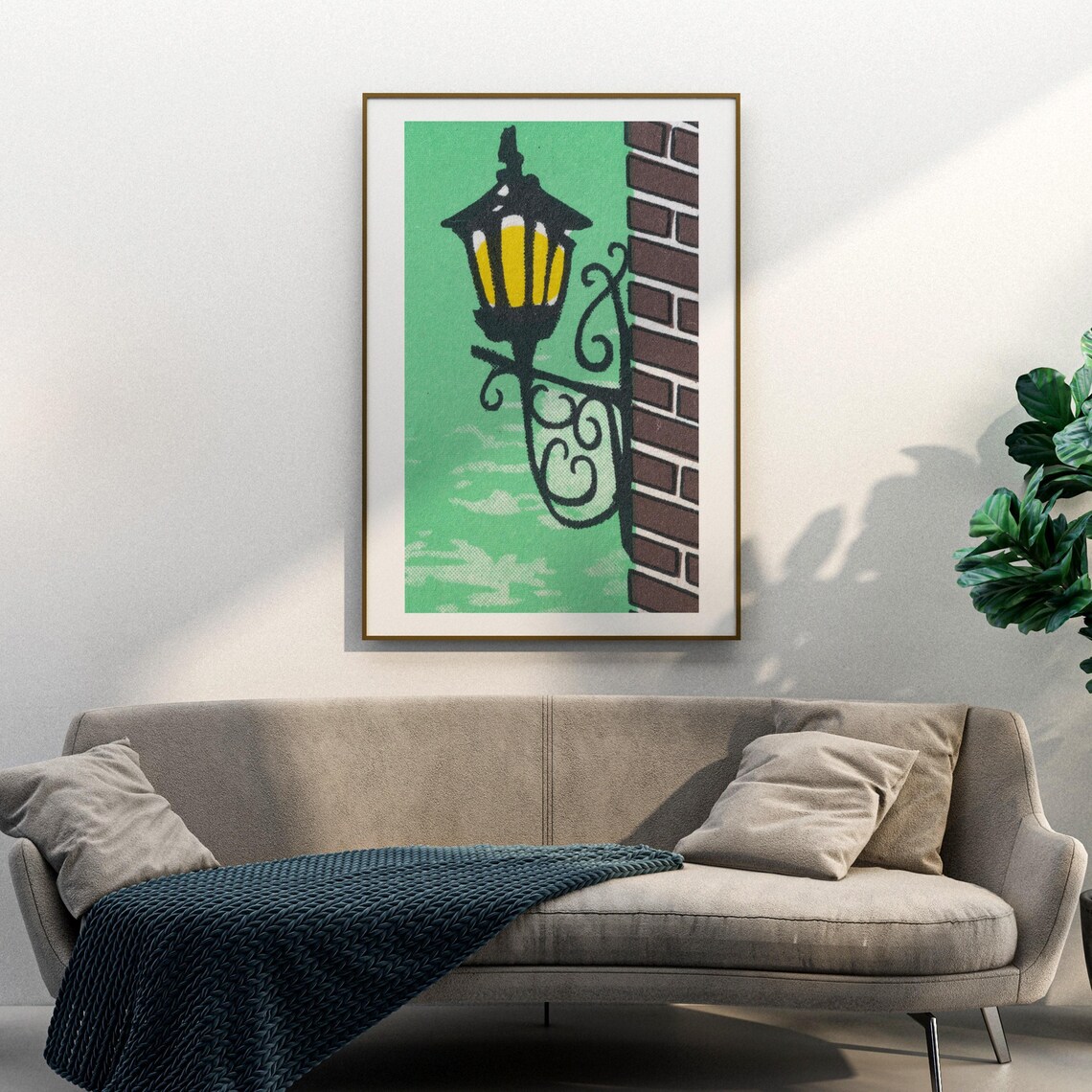 Street Light Matchbox Vintage Poster Print - Image 3