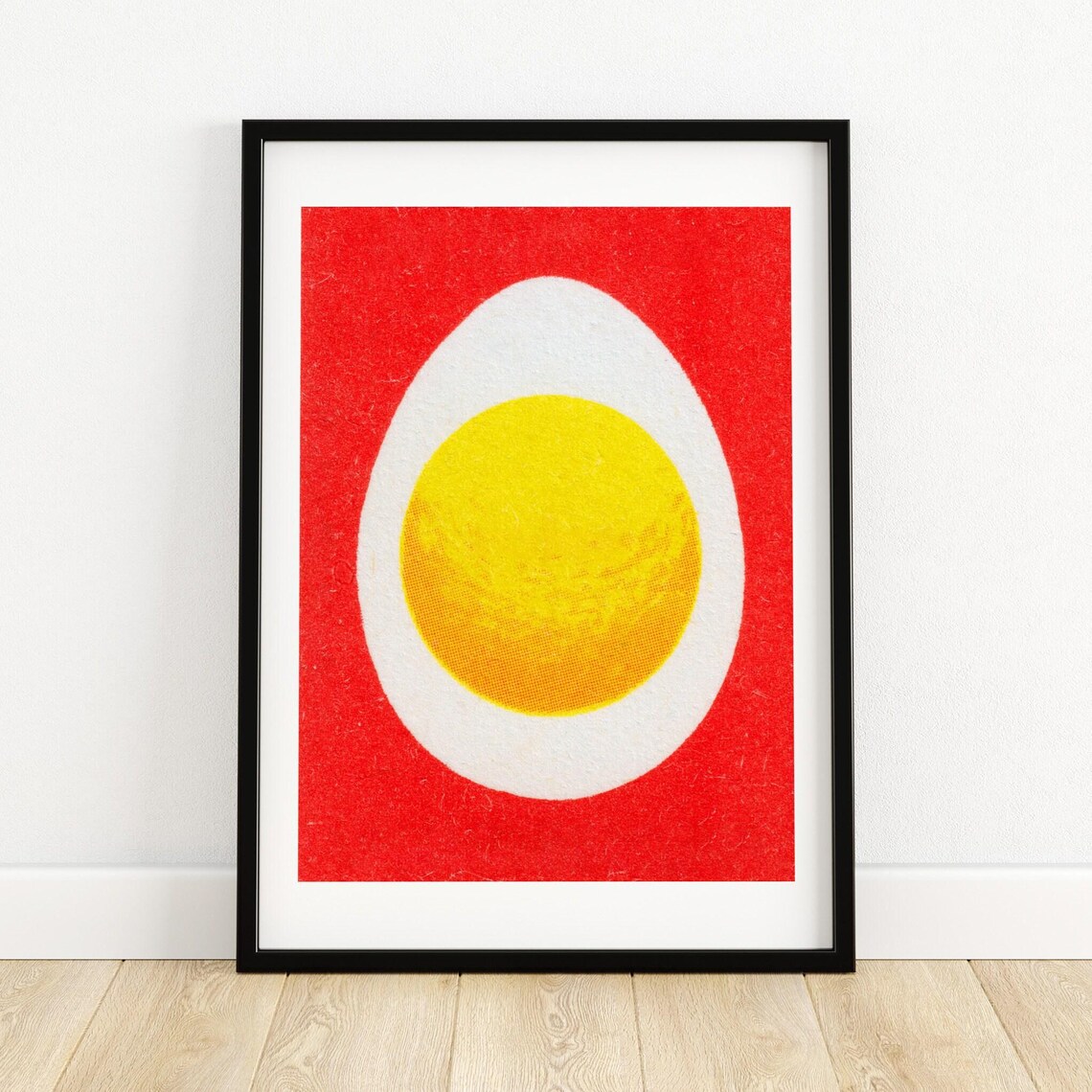 Golden Egg Matchbox Vintage Poster Print