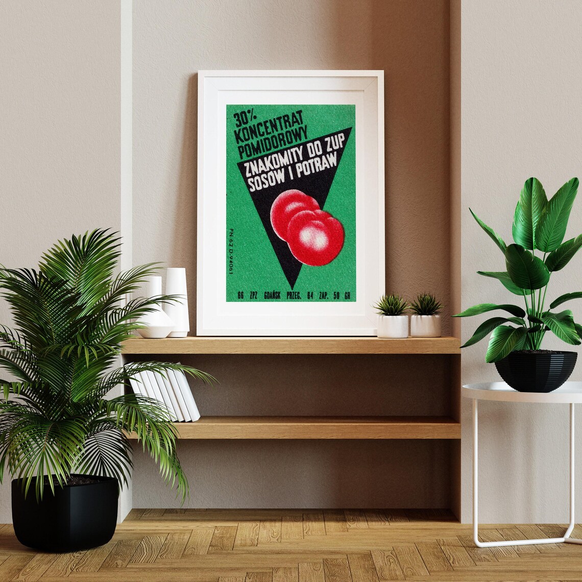 Fresh Tomatoes Vintage Czech Poster Print - Image 2