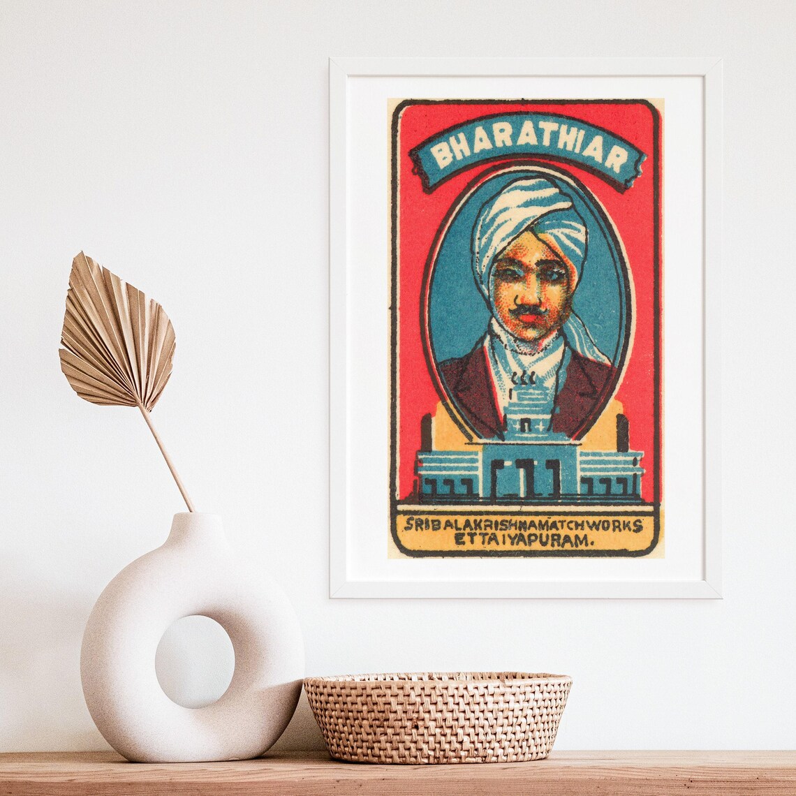 Soviet Child Astronaut Matchbox Vintage Poster Print - Image 4
